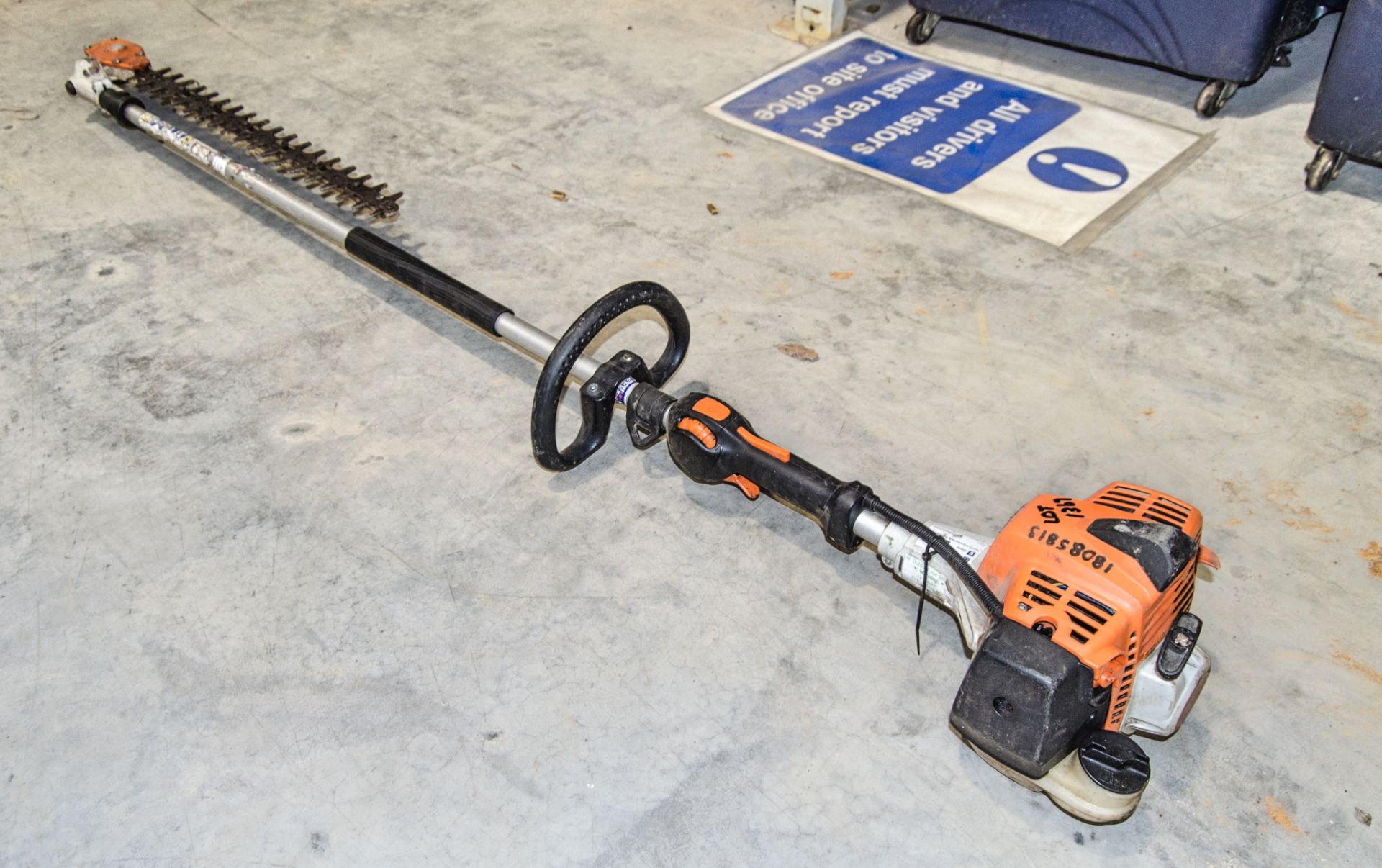 Stihl HL94C petrol driven long reach hedge trimmer 18085813