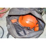 Bag of chainsaw personnel protection gear