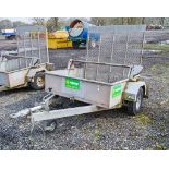Hazlewood single axle traffic light trailer Bed size: 4ft 7 inch wide x 4ft long A786538