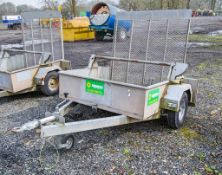 Hazlewood single axle traffic light trailer Bed size: 4ft 7 inch wide x 4ft long A786538