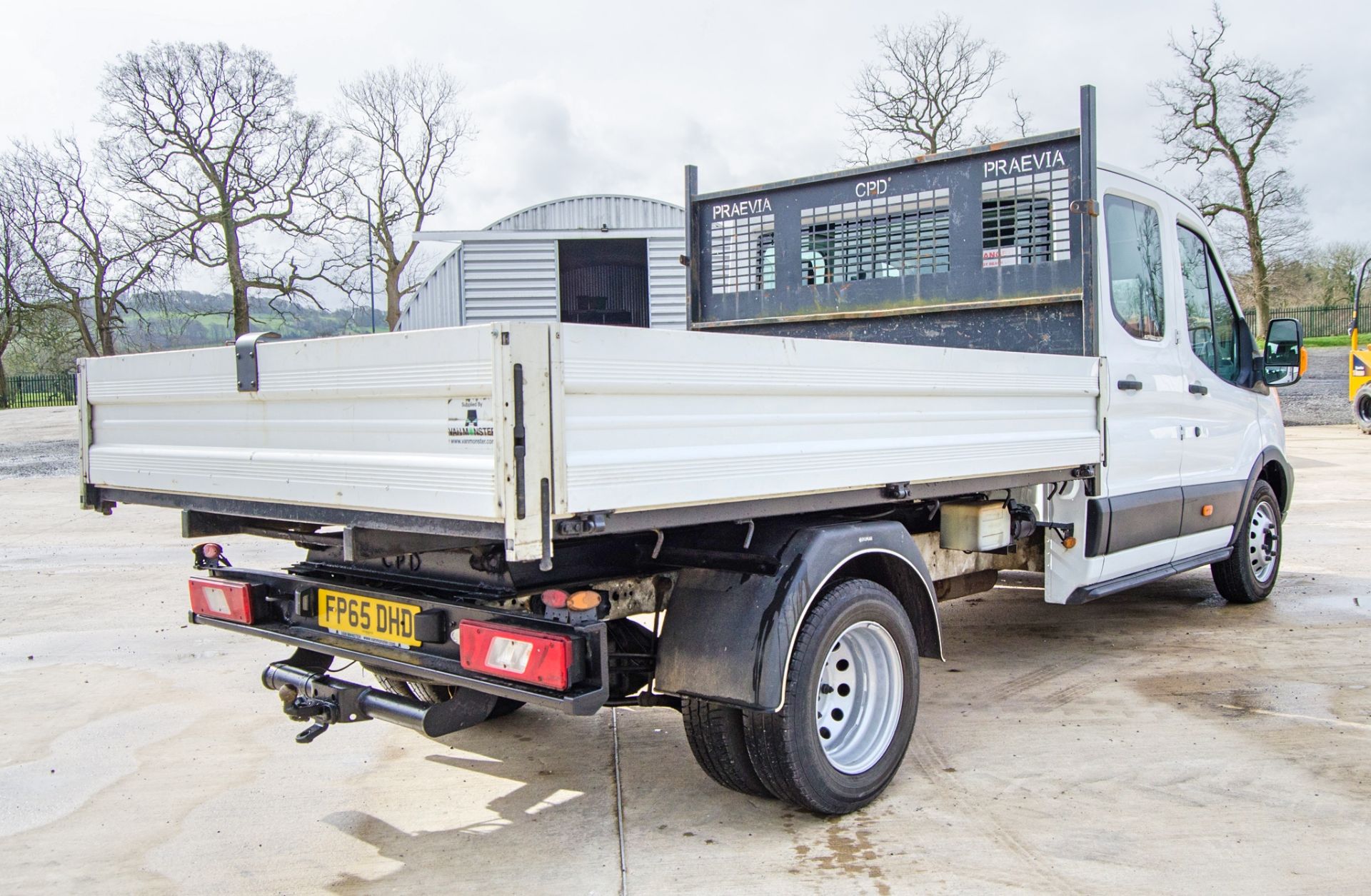 Ford Transit 350 2198cc 6 speed manual crew cab tipper  Registration Number: FP65 DHD Date of - Image 3 of 35