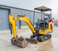 JCB 15C-1 1.5 tonne rubber tracked mini excavator Year: 2019 S/N: 2710077 Recorded Hours: 1709
