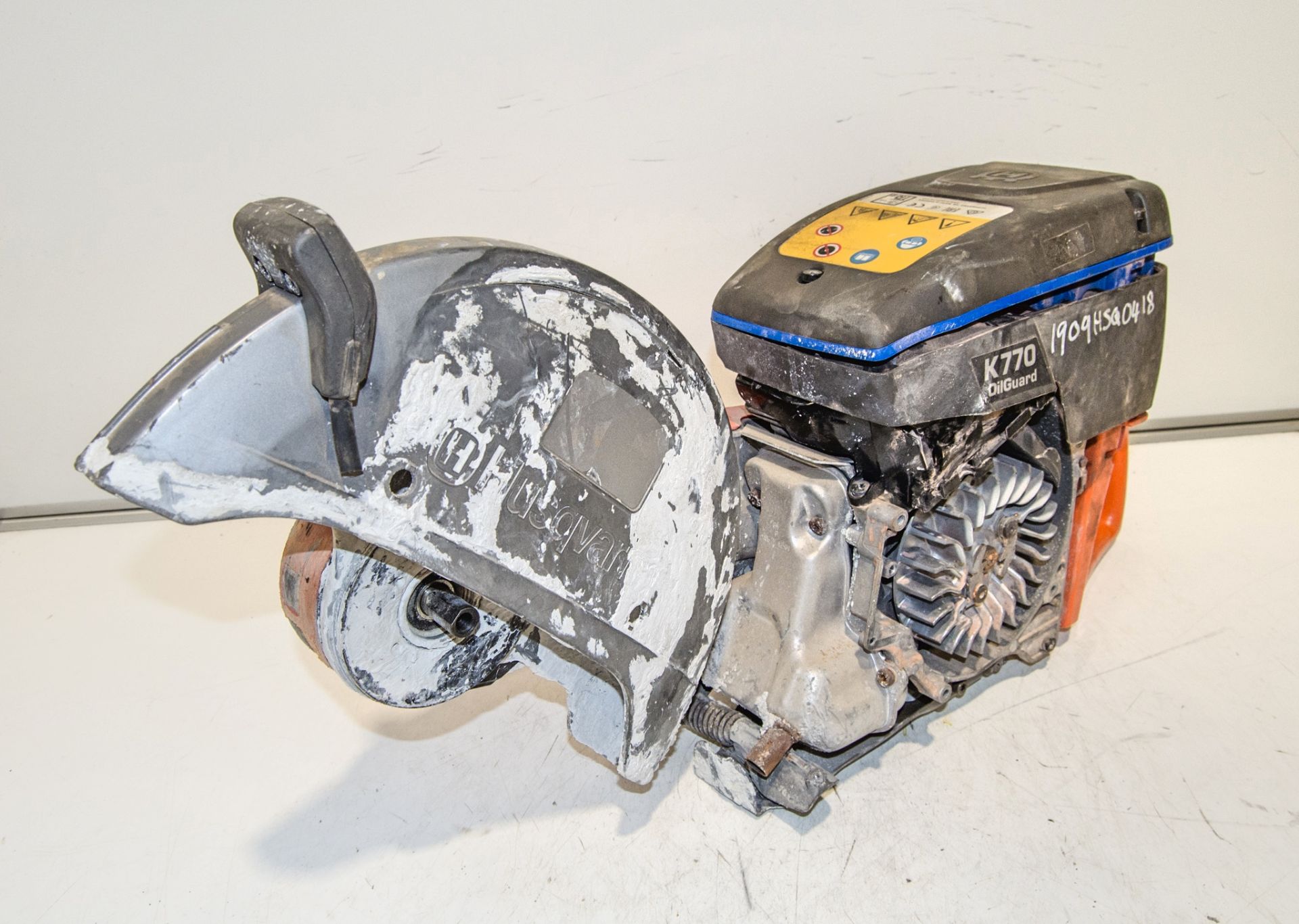 Husqvarna K770 petrol driven cut off saw ** Pull cord assembly missing ** 1909HSQ0418