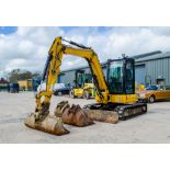 Caterpillar 305E2 5 tonne rubber tracked midi excavator Year: 2018 S/N: 5M08181 Recorded Hours: 2628