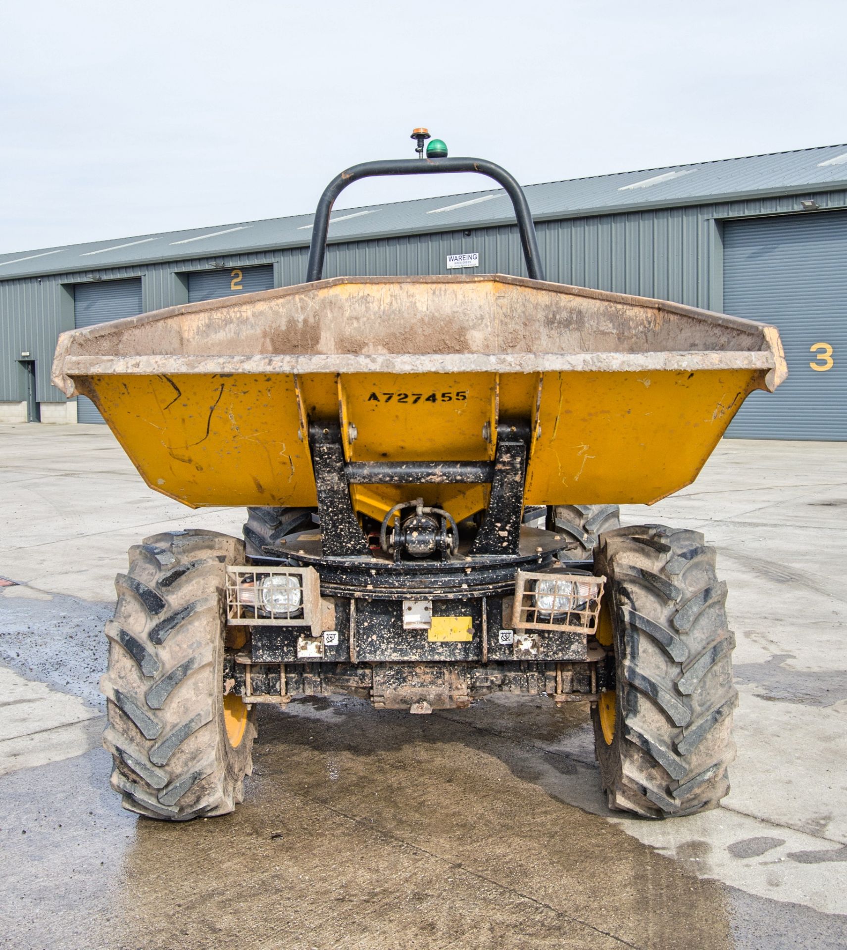 JCB 6 tonne swivel skip dumper Year: 2016 S/N: EGGRL9740 Recorded Hours: 1440 c/w V5C certificate - Image 5 of 24