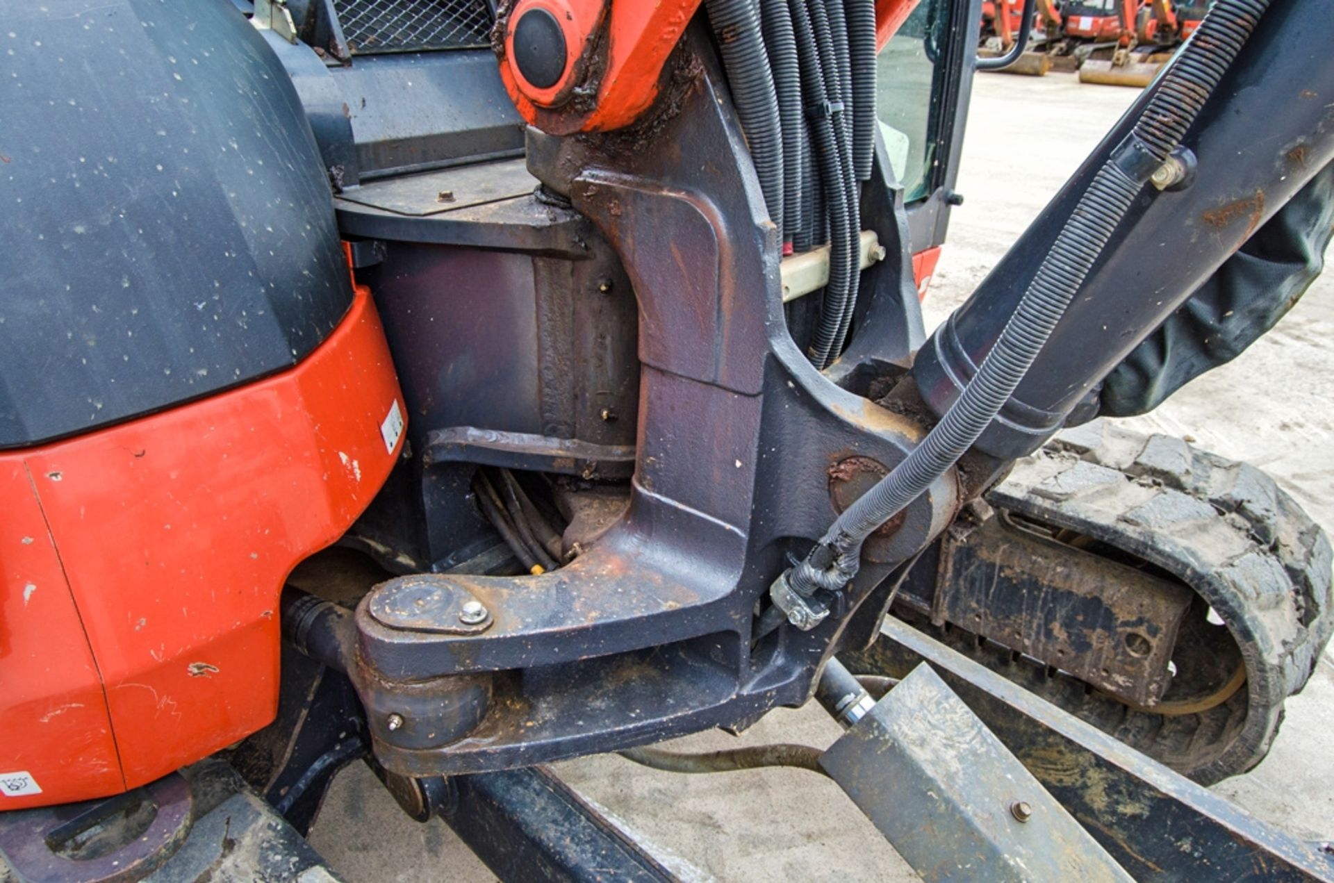 Kubota KX080-4 8 tonne rubber tracked excavator Year: 2019 S/N: 47442 Recorded Hours: 3058 piped, - Image 18 of 26