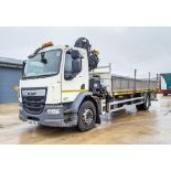DAF LF220 4x2 18 tonne drop side crane lorry Registration Number: HX15 YRU Date of Registration: