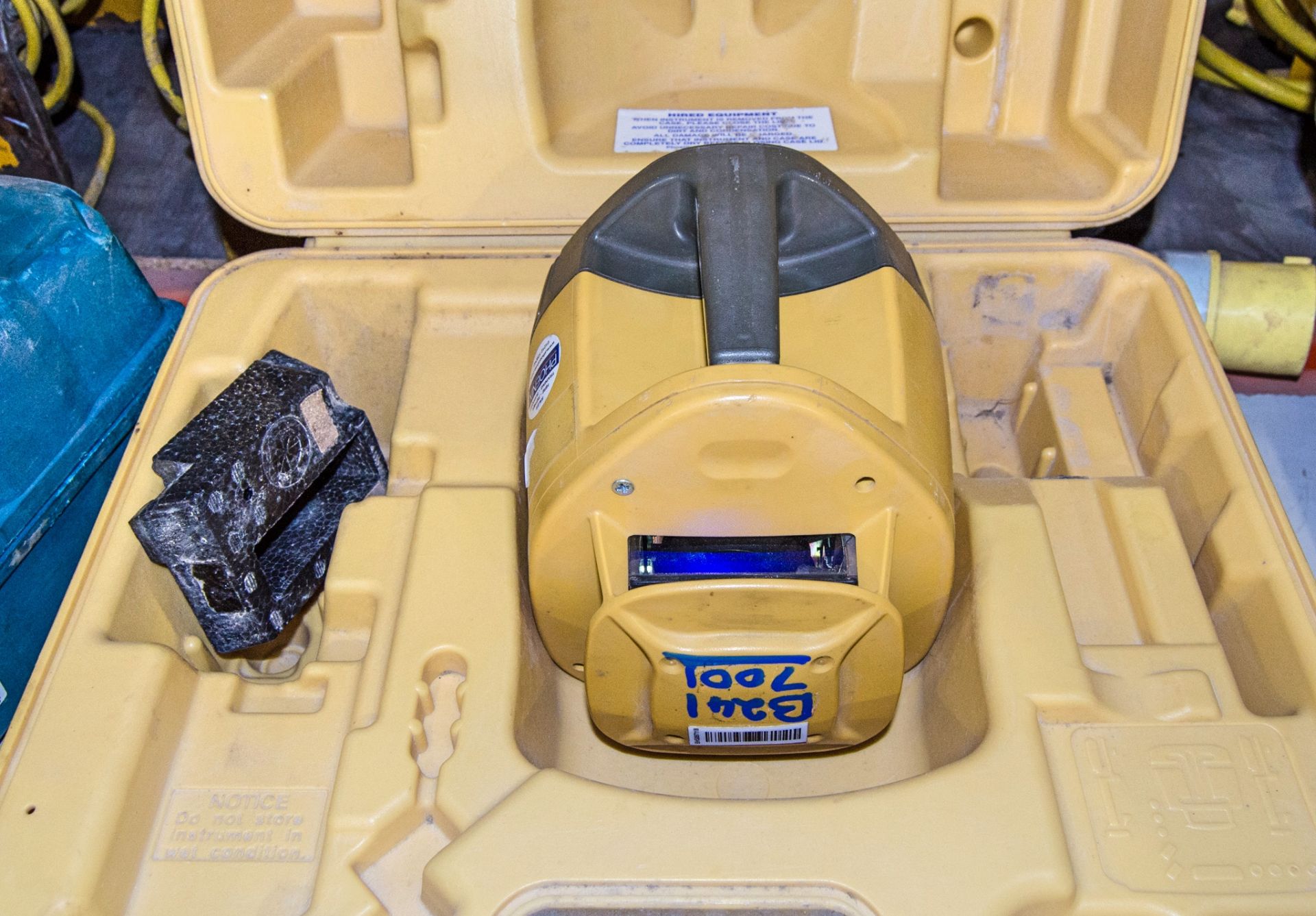 Topcon RLH3C rotating laser level c/w carry case ** No charger ** B2417001