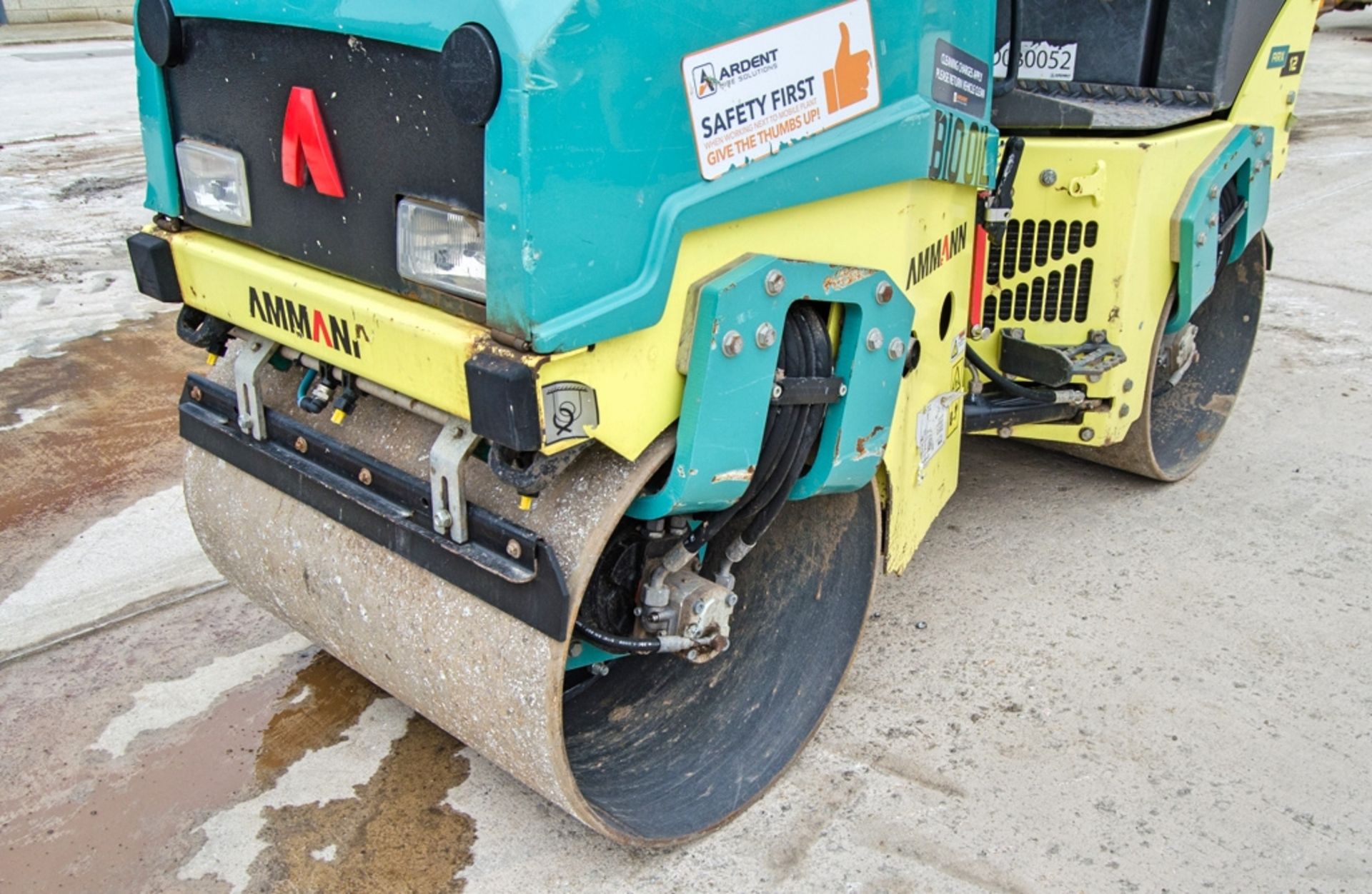 Ammann ARX12 double drum ride on roller Year: 2021 S/N: 3003619 Recorded Hours: 277 RTD080052 - Image 12 of 20