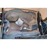 Pair of size 8 V12 steel toe cap work boots