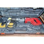 Milwaukee DD2 160 XE 110v diamond core drill c/w carry case ** Handle loose ** 03312935