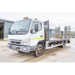 Mitsubishi Fuso Canter 7C18  7.5 tonne beaver tail plant lorry Registration Number: HY59 USS Date of