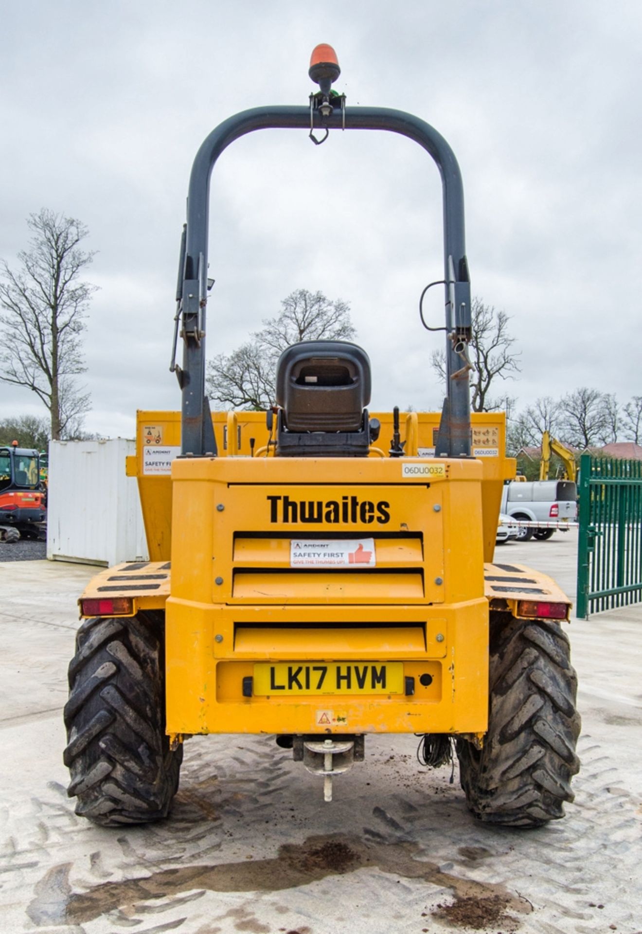 Thwaites 6 tonne straight skip dumper Year: 2017 S/N: 701D9924 Recorded Hours: 1214 06DU0032 - Image 6 of 23