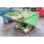 Invicta steel tipping skip A758381