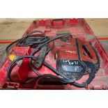 Hilti TE60 110v SDS rotary hammer drill c/w carry case A989677