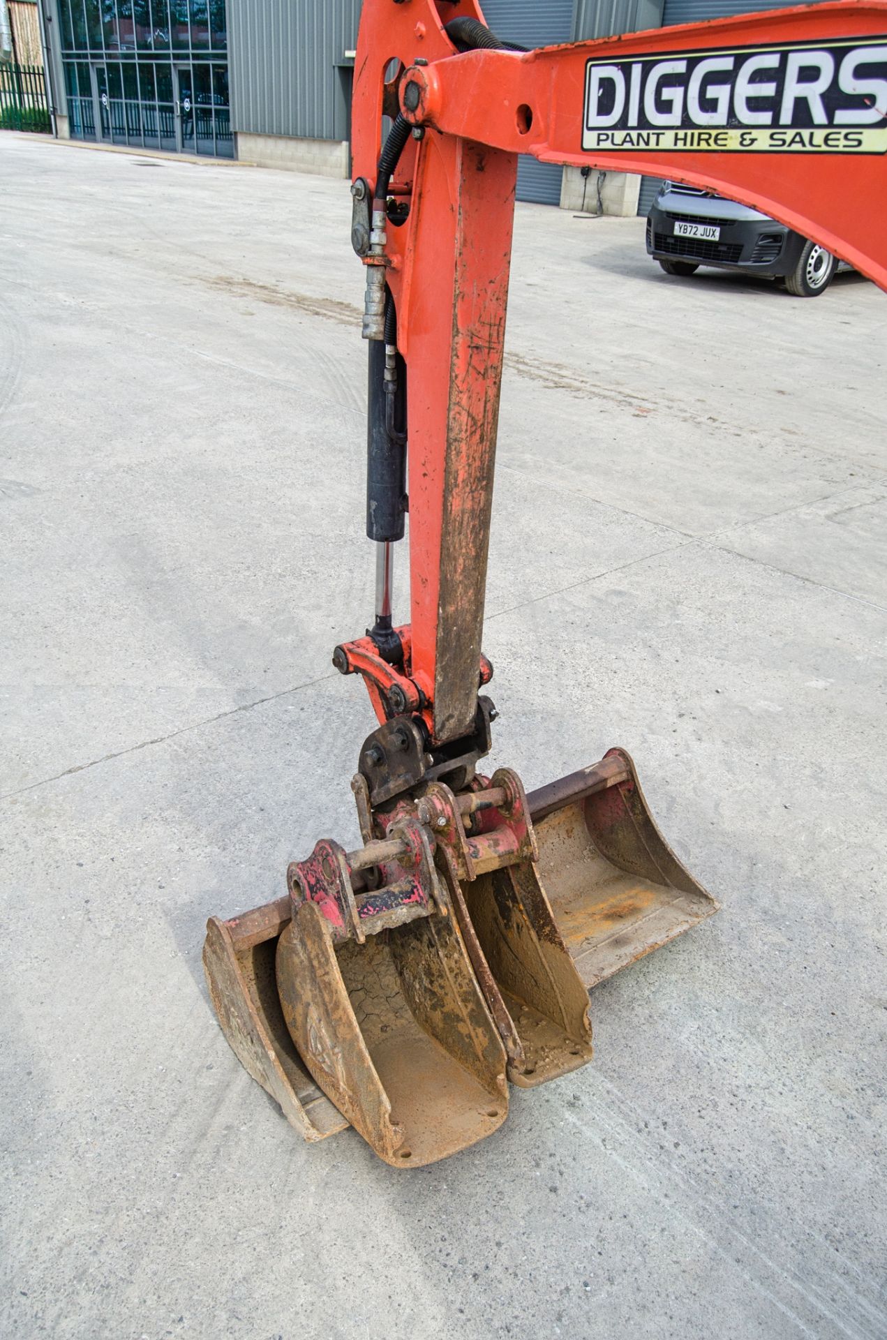 Kubota KX016-4 1.5 tonne rubber tracked mini excavator Year: 2018 S/N: ZO62841 Recorded Hours: - Image 14 of 26