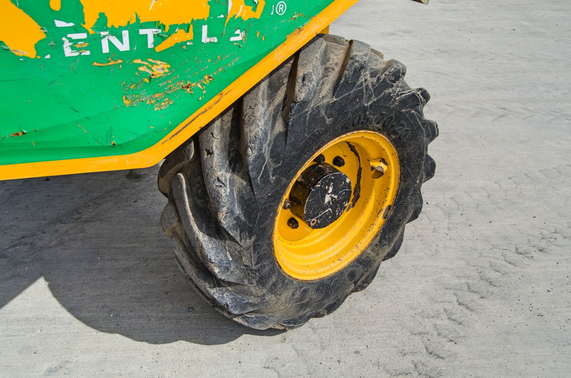 JCB 6 tonne straight skip dumper Year:2016 S/N:GRK0161 Recorded Hours: 2276 A727193 ** Dumper does - Image 14 of 22