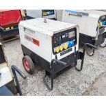 Tekno MGTP6000 SS-Y 6 kva diesel driven generator S/N: 226180030