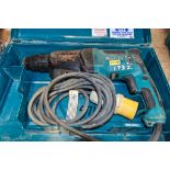 Makita HR2610 110v SDS hammer drill c/w carry case 47140