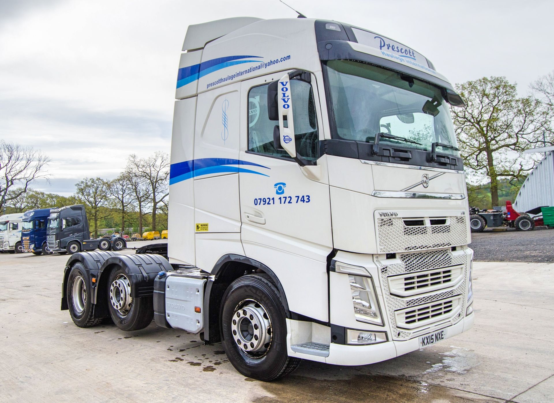 Volvo FH 6x2 tractor unit Registration Number: KX15 NXE Date of Registration: 10/04/2015 MOT - Image 2 of 38