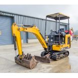 JCB 15C-1 1.5 tonne rubber tracked mini excavator Year: 2019 S/N: 2710077 Recorded Hours: 1709