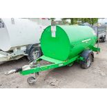 Trailer Engineering 950 litre fast tow mobile bunded fuel bowser c/w manual pump, delivery hose