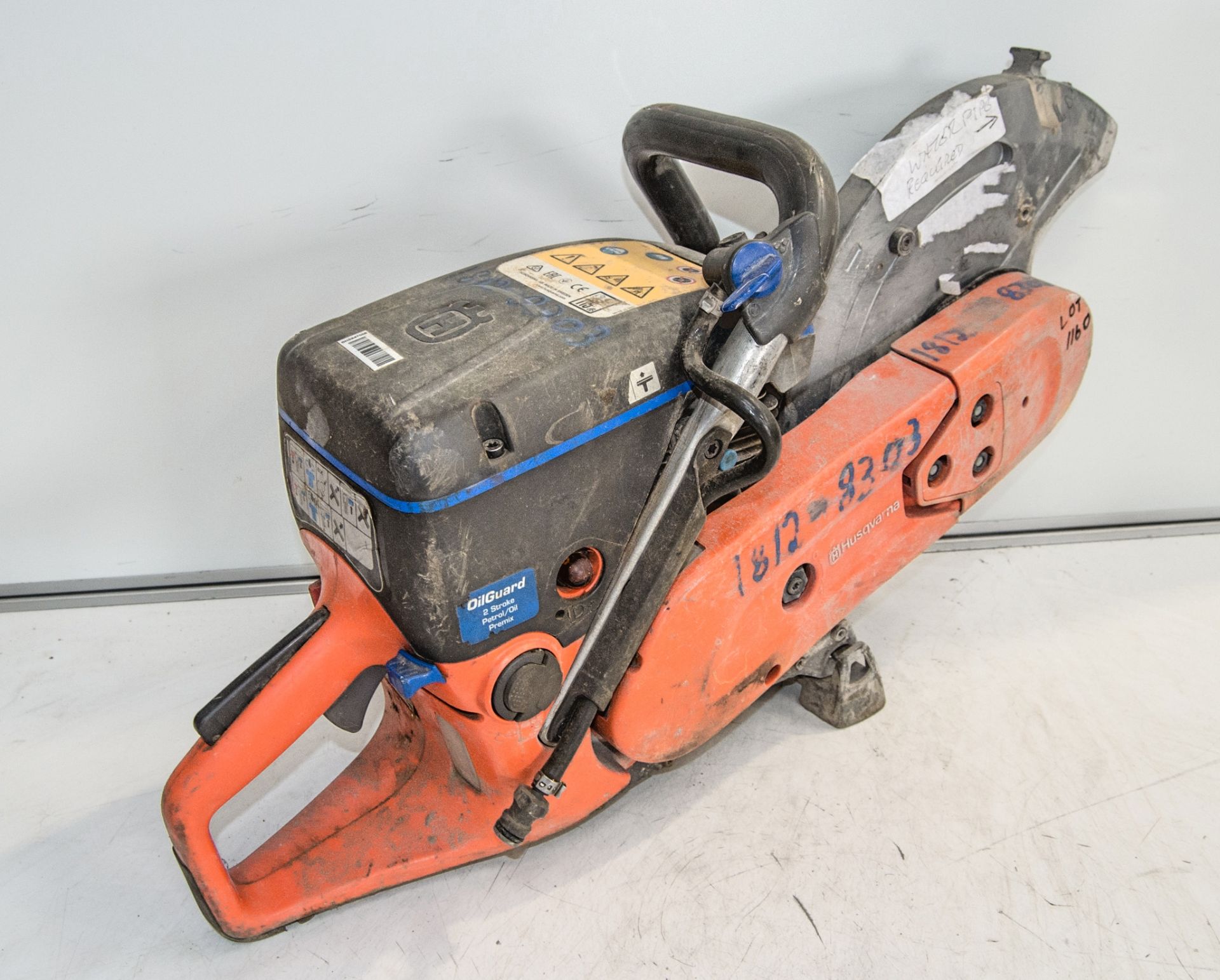 Husqvarna K770 petrol driven cut off saw ** Pull cord missing ** 18128303 - Image 2 of 2