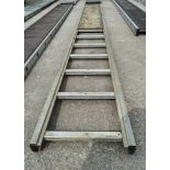 14ft aluminium staging board ** Boards missing ** EXP7987