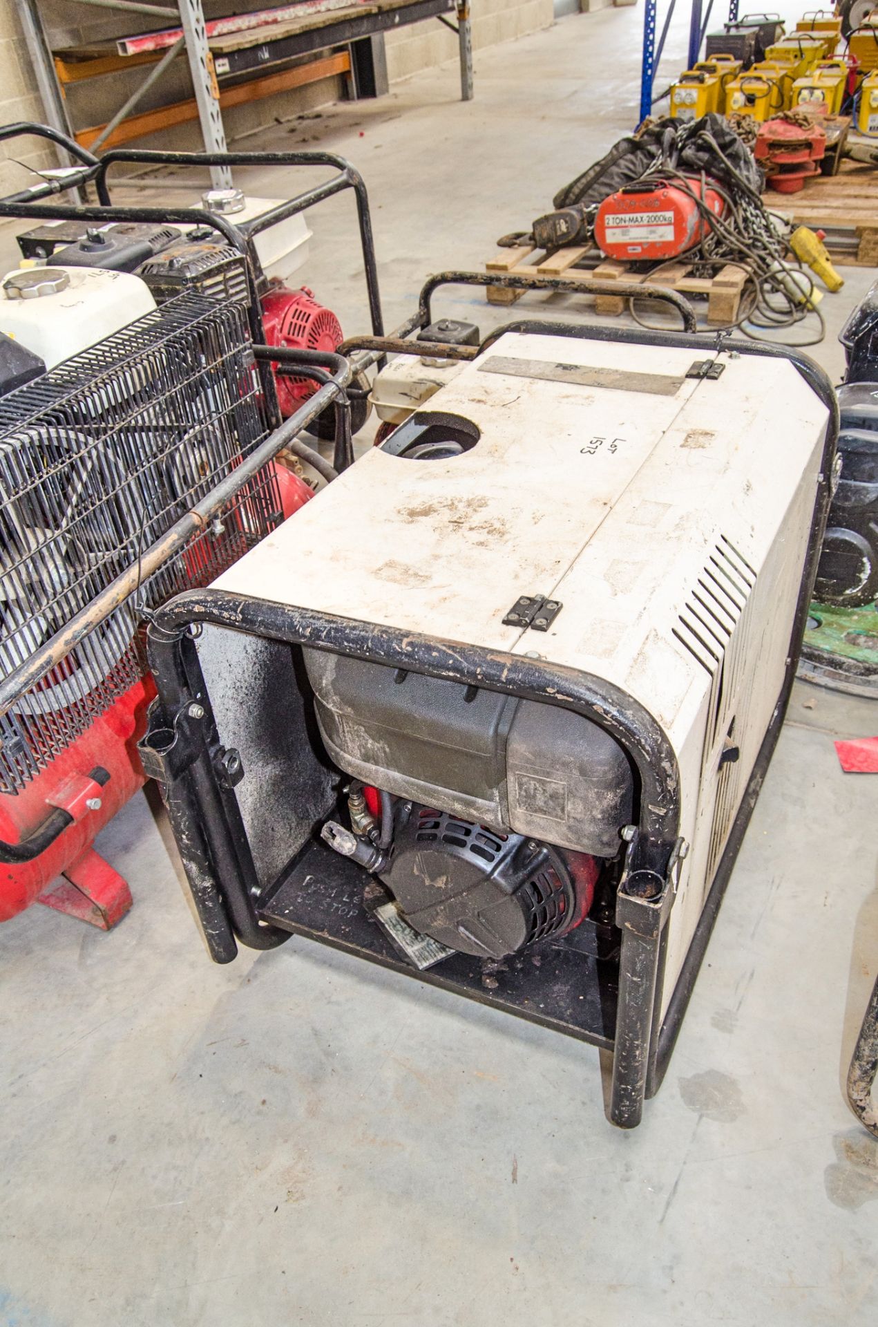 MHM 110v/240v 3 kva petrol driven generator A759225 - Image 2 of 3