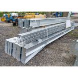 Steel framed galvanised portal agricultural building Dimensions: 40ft x 80ft x 16ft ** New &