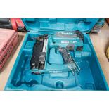 Makita GF600 nail gun c/w battery and carry case c/w battery and carry case ** 19060725