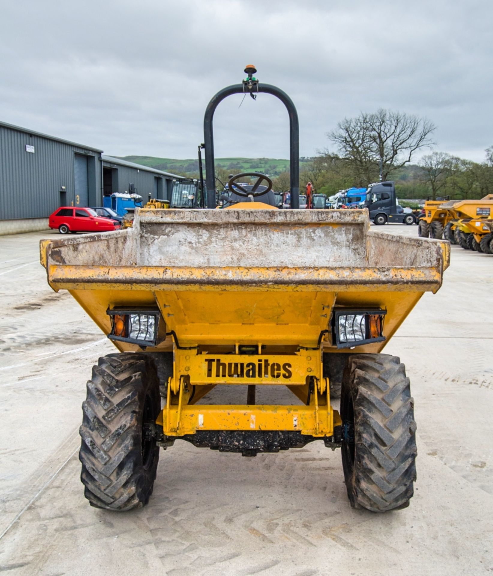 Thwaites 3 tonne straight skip dumper Year: 2019 S/N: 915E5292 Recorded Hours: 27 (Clock faulty) - Image 5 of 22
