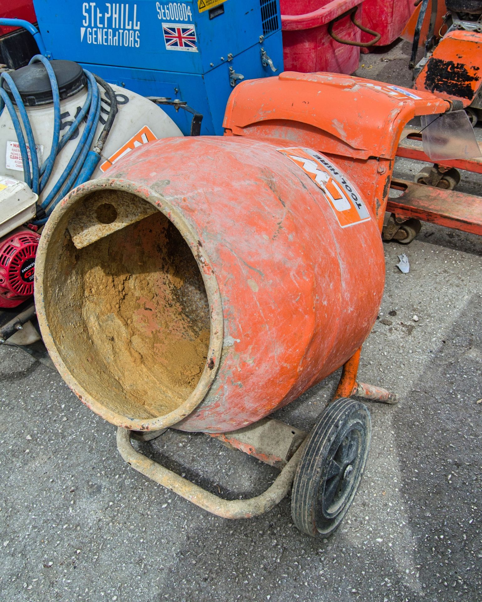 Belle Minimix 150 petrol driven cement mixer 48034