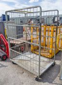 Steel caged trolley
