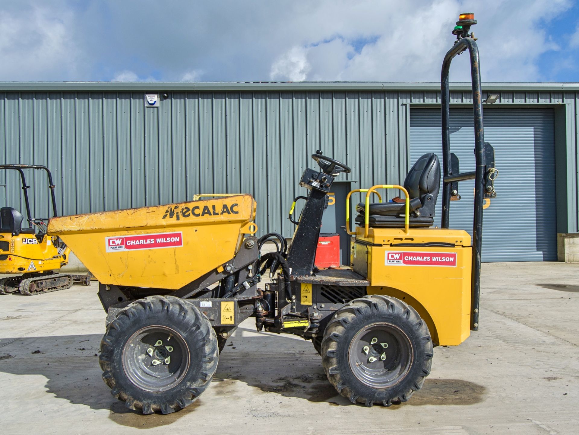 Mecalac Ta1eh 1 tonne hi-tip dumper Year: 2018 S/N: EJ9NY6011 Recorded Hours: 1209 329751 - Image 7 of 23