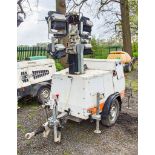 SMC TL90 diesel driven 4-head LED fast tow mobile lighting tower Year: 2017 S/N: T901713825 Recorded