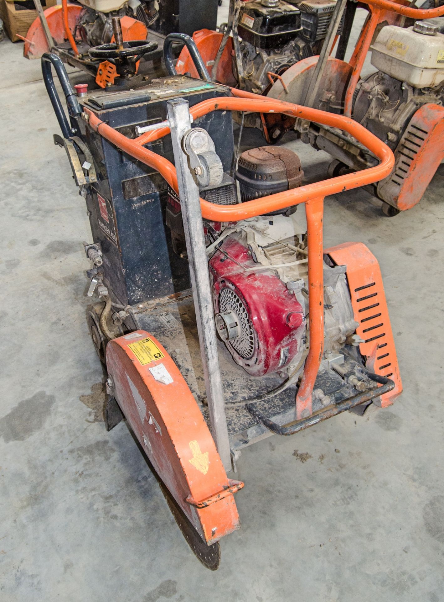 Altrad Ranger 450 petrol driven road saw ** Pull cord assembly and petrol tank missing ** 18065530