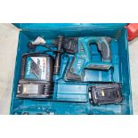 Makita BHR262RDE 36v cordless SDS rotary hammer drill c/w charger, battery and carry case A956652