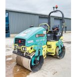 Ammann ARX 26-1 120cm double drum ride on roller Year: 2022 S/N: 3023580 Recorded Hours: 225