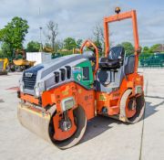 Hamm HD12VV 120cm double drum ride on roller Year: 2016 S/N: H2007141 Recorded Hours: 809 A732685