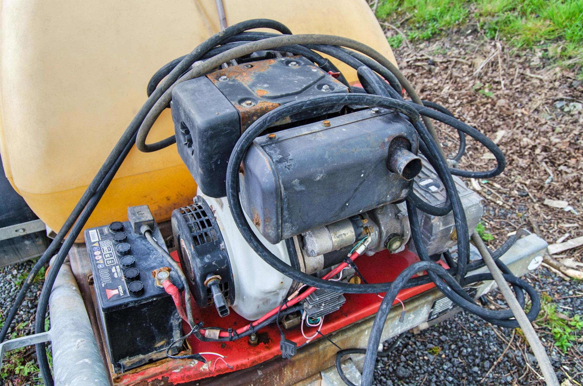 Western diesel driven fast tow mobile pressure washer bowser A938739 ** No lance ** - Image 7 of 7