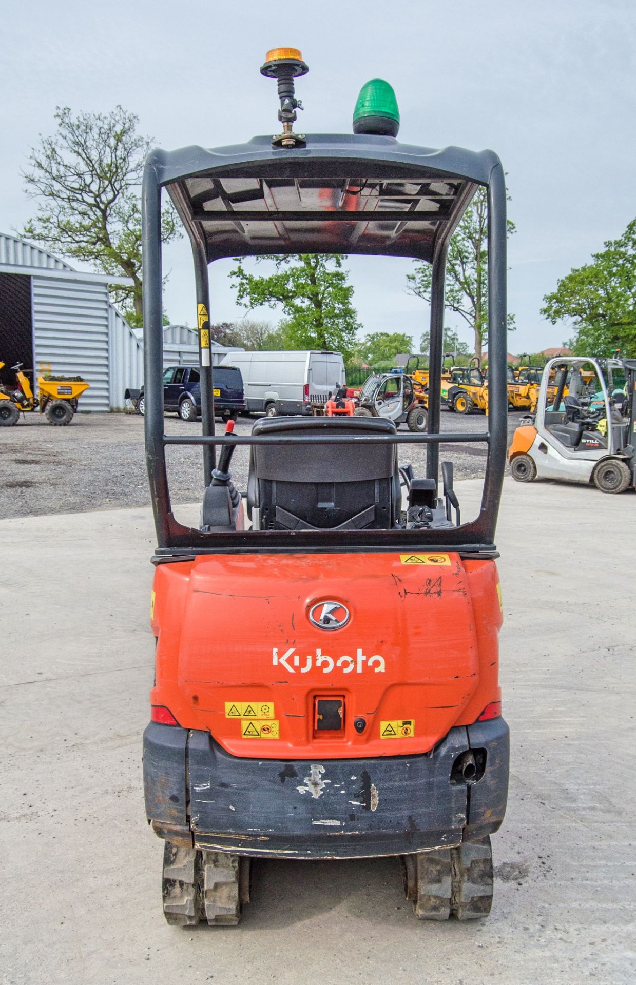 Kubota KX016-4 1.5 tonne rubber tracked mini excavator Year: 2020 S/N: LZH71128 Recorded Hours: 1130 - Bild 6 aus 26