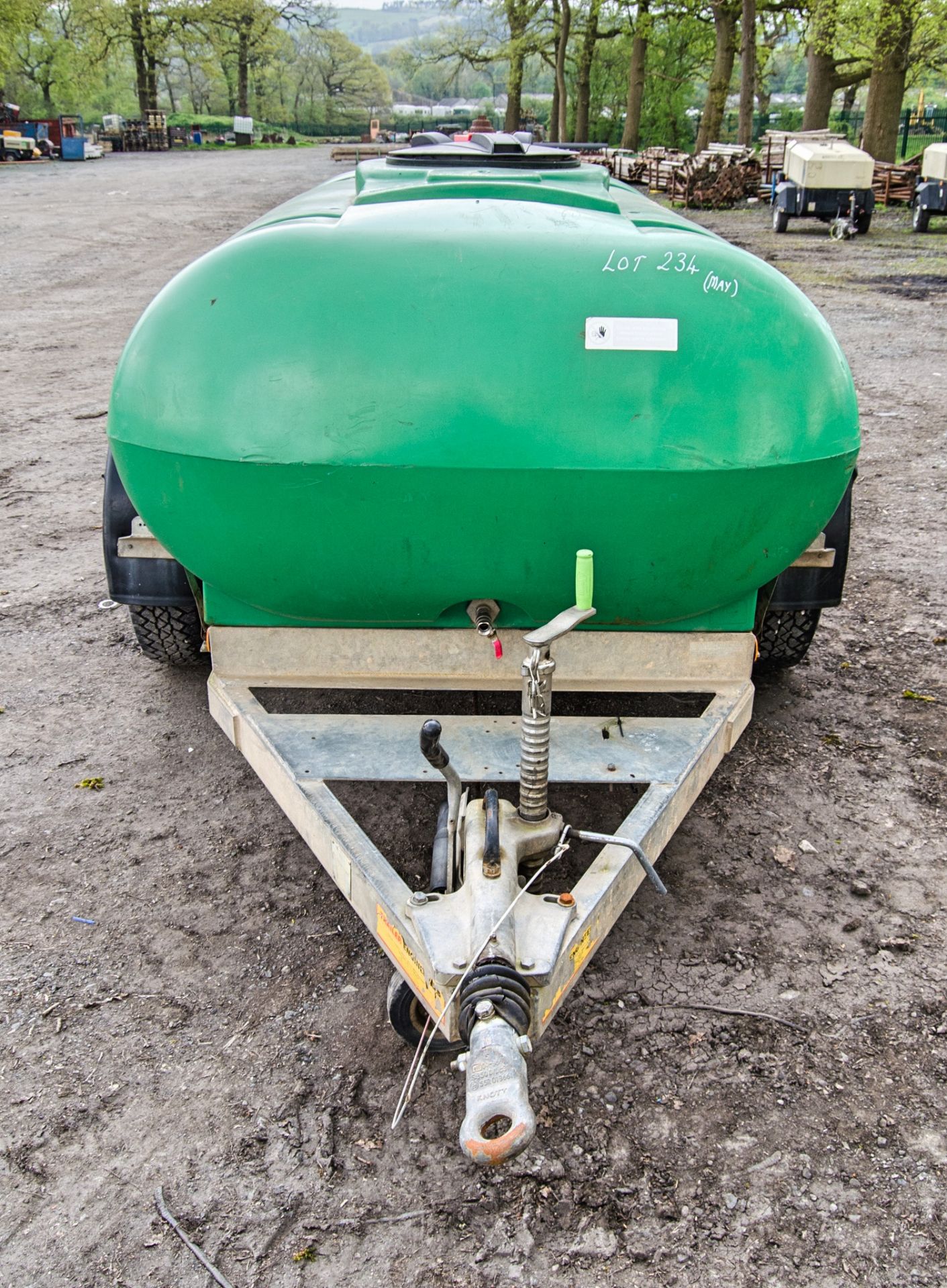 Trailer Engineering 2000 litre fast tow mobile water bowser A612645 - Image 5 of 6