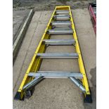 8 tread glass fibre framed step ladder EXP4026
