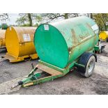 Trailer Engineering 2140 litre single axle fast tow mobile bunded fuel bowser c/w manual pump.