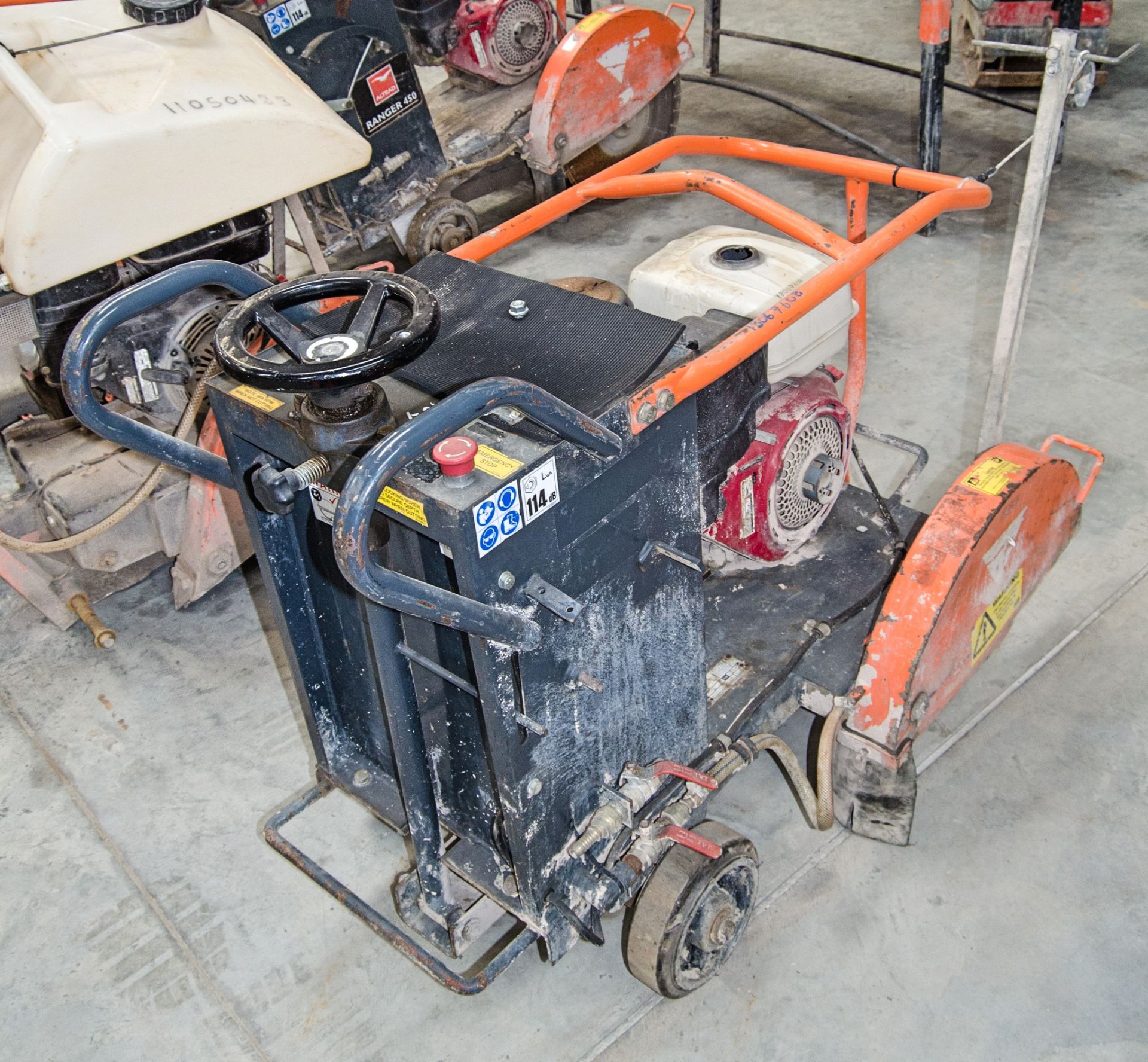 Altrad Ranger 450 petrol driven road saw ** Pull cord assembly missing ** 18067608 - Image 2 of 3