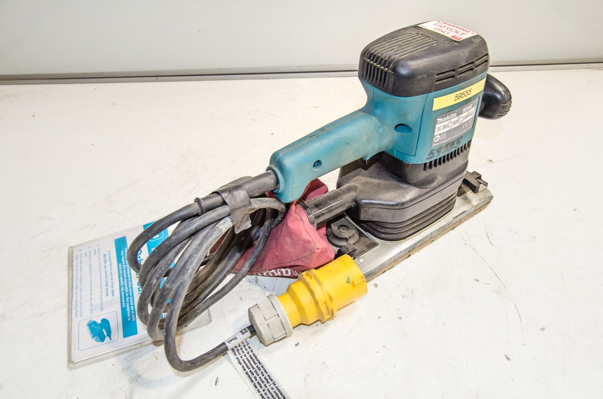 Makita 9046 110v sander 59555 - Image 2 of 2