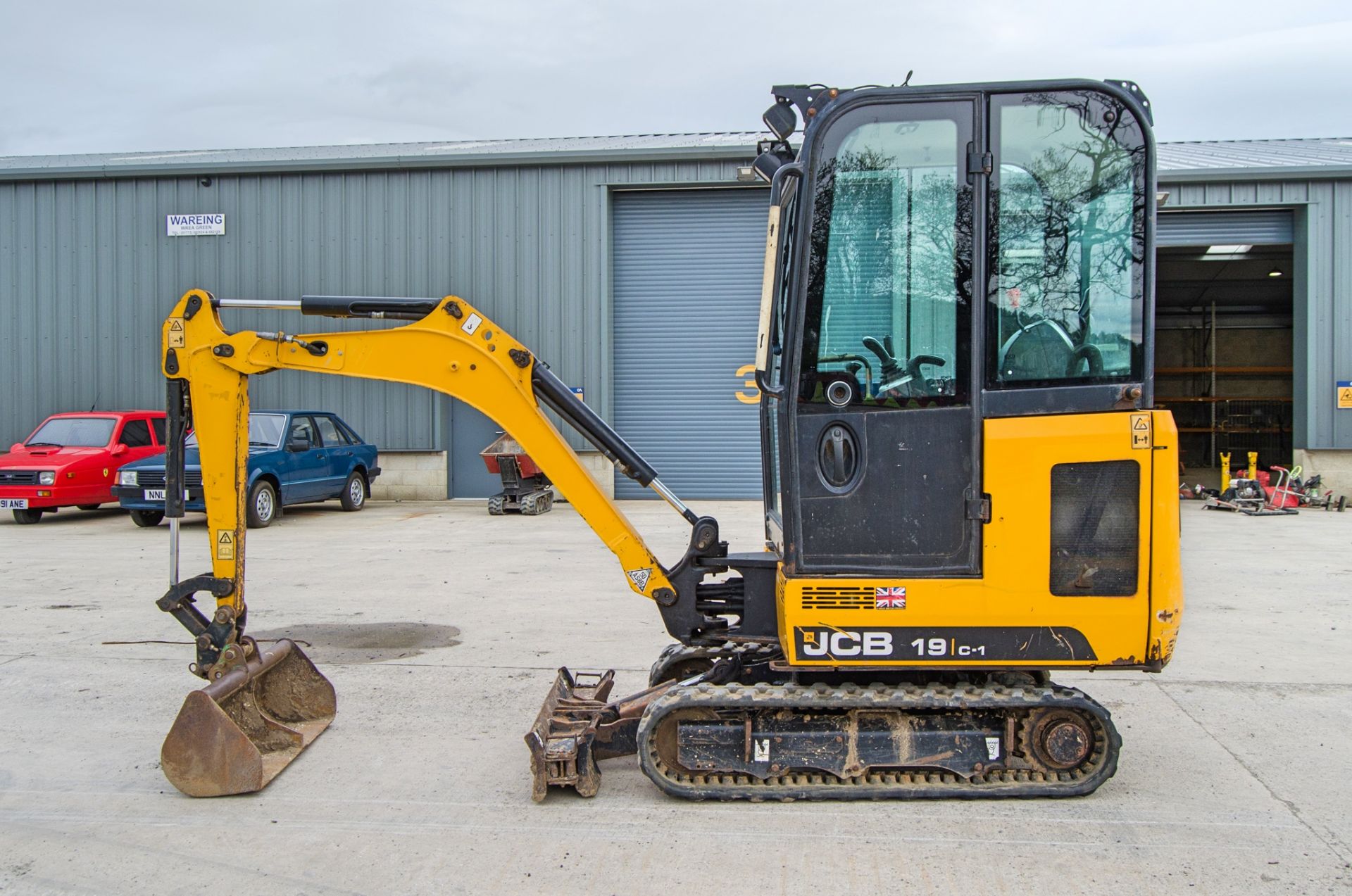 JCB 19 C-1 1.9 tonne rubber tracked mini excavator Year: 2017 S/N: 2494021 Recorded Hours: 1063 - Image 7 of 26