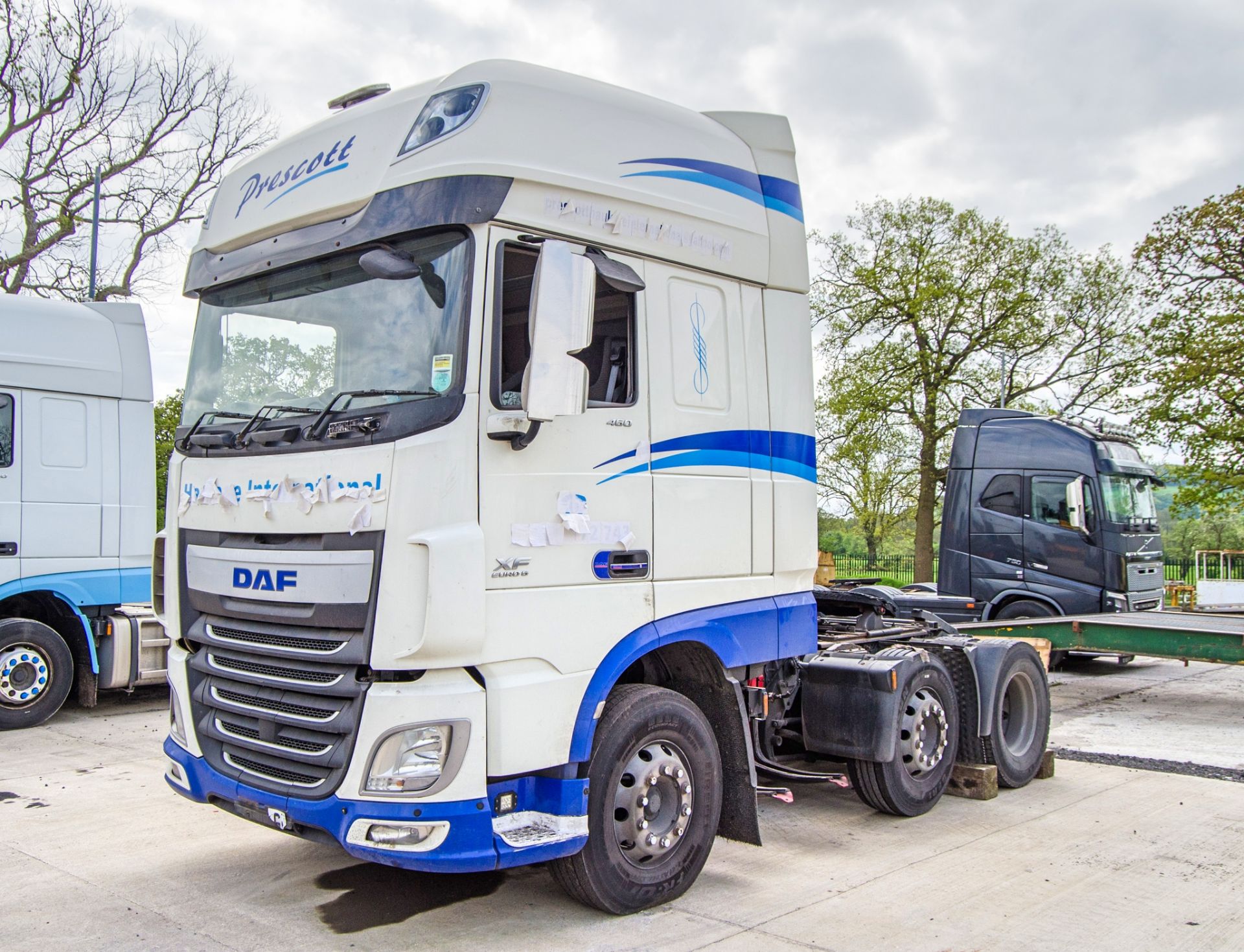 DAF XF 460 Euro 6 6x2 tractor unit Registration Number: EY64 TGF Date of Registration: 24/09/2014