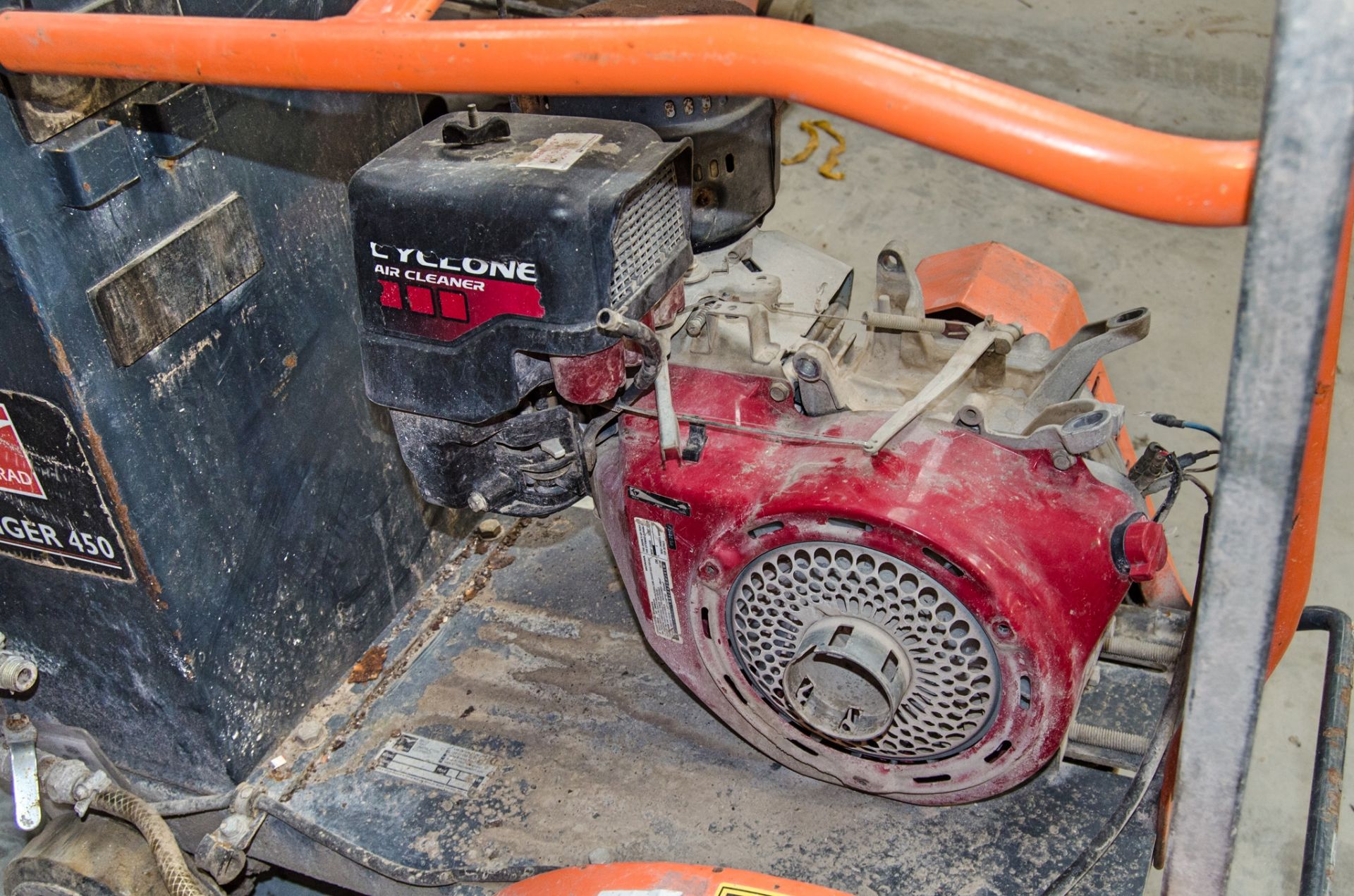 Altrad Ranger 450 petrol driven road saw ** Pull cord assembly and petrol tank missing ** 18065530 - Image 3 of 3